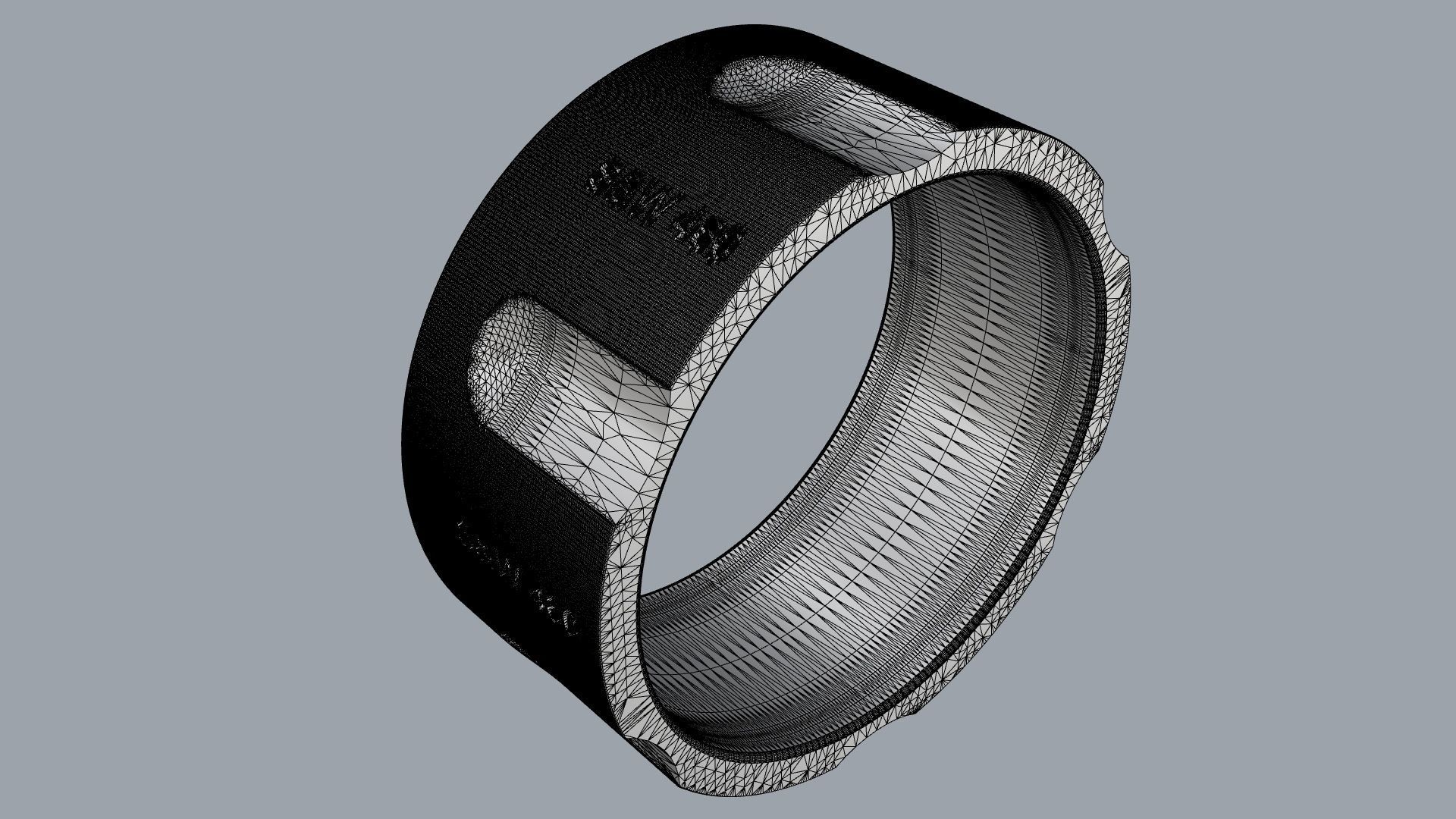 Ring Revolver  3D print model_7