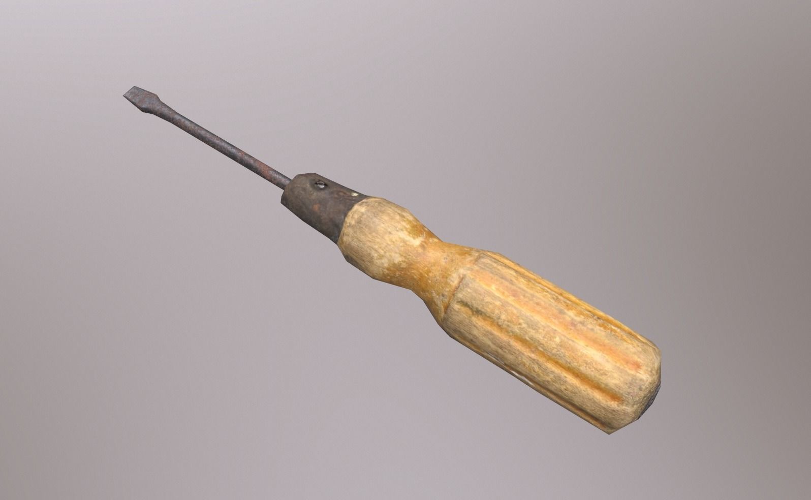 tools hammer wrench clamp Low-poly 3D model_10