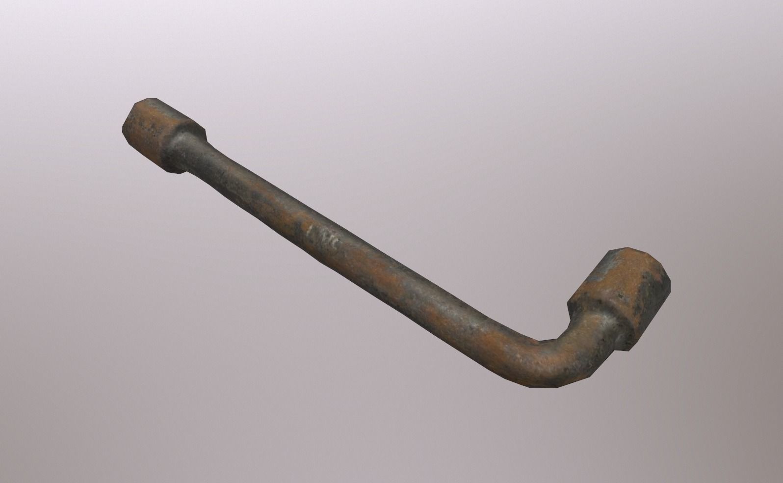 tools hammer wrench clamp Low-poly 3D model_11