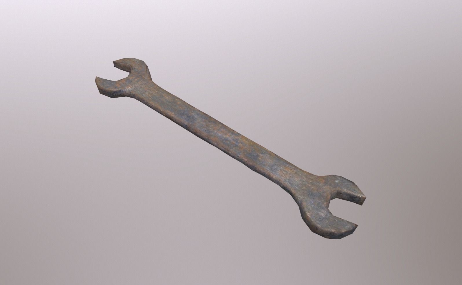 tools hammer wrench clamp Low-poly 3D model_12