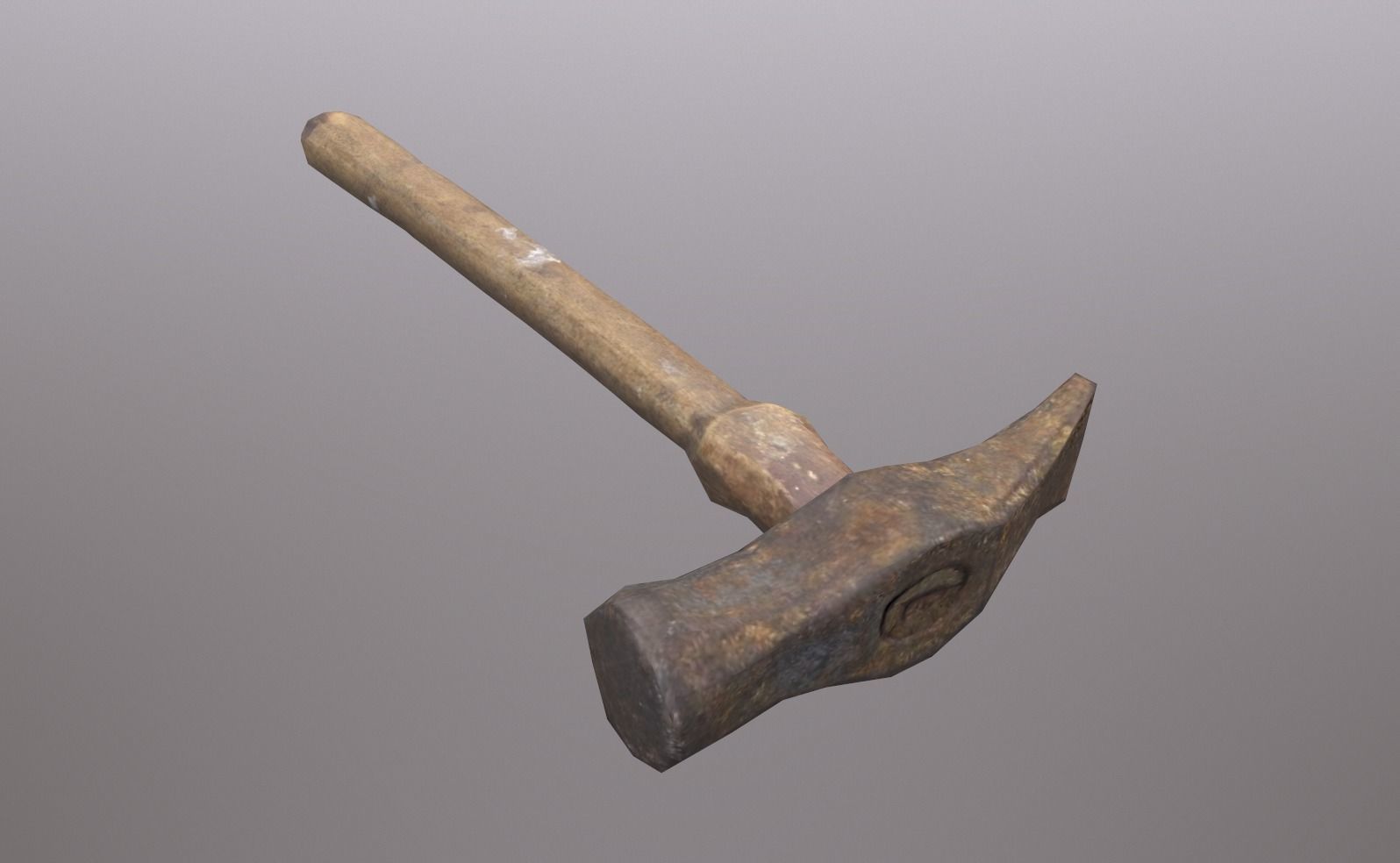 tools hammer wrench clamp Low-poly 3D model_6