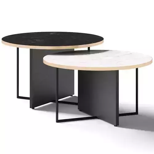 Gautier Alliance Coffee Tables 3D model