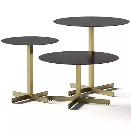 Xam Xo Brass Coffee Tables 3D model