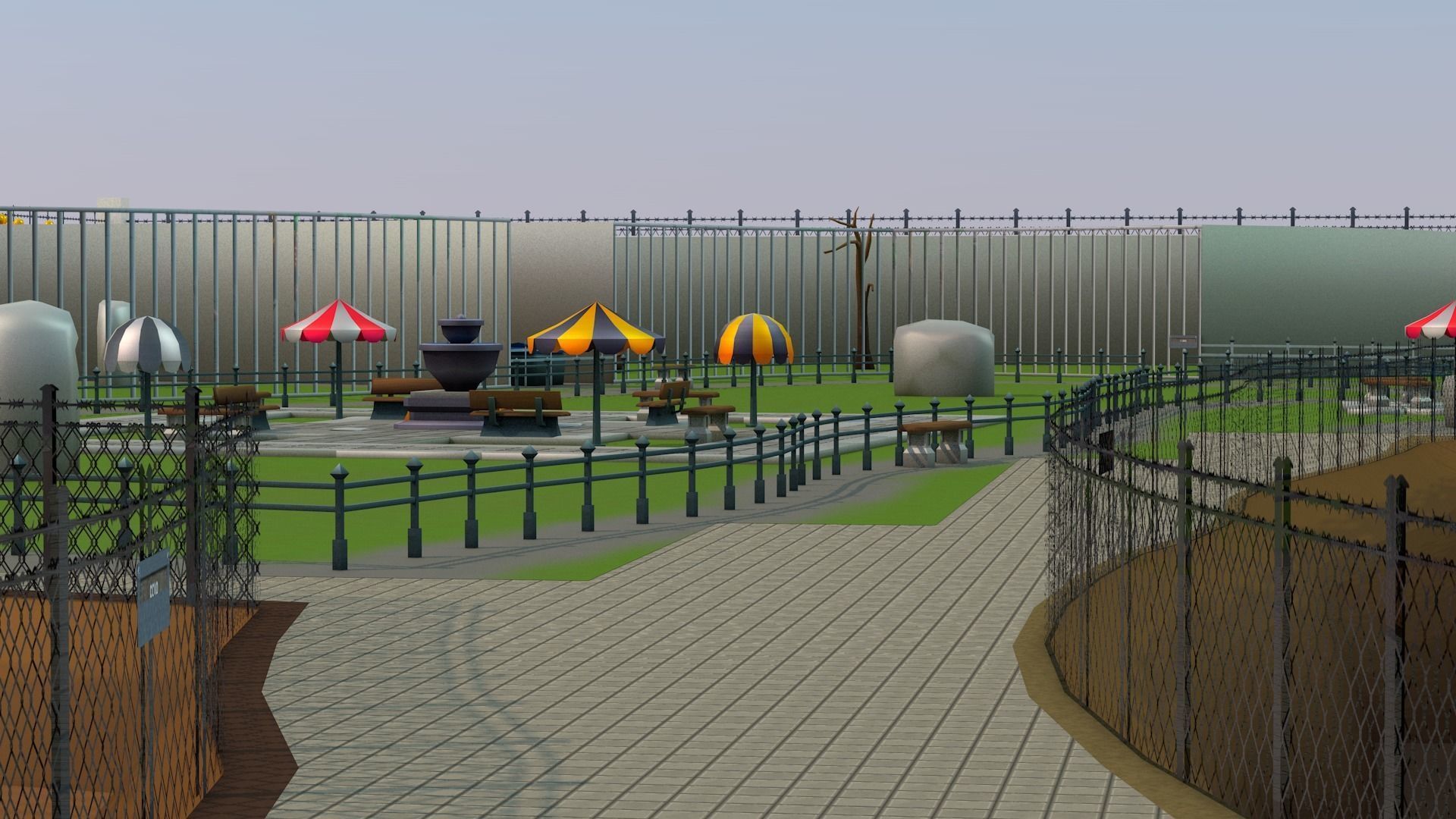 Toon 3D Zoo Low-poly 3D model_6