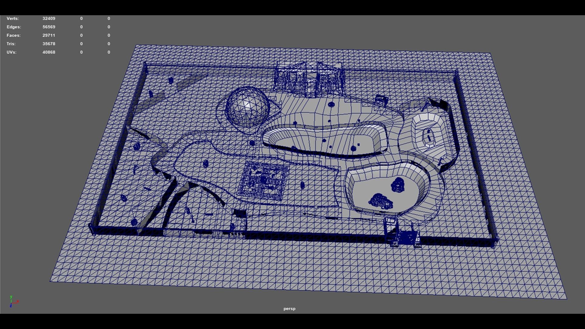 Toon 3D Zoo Low-poly 3D model_10