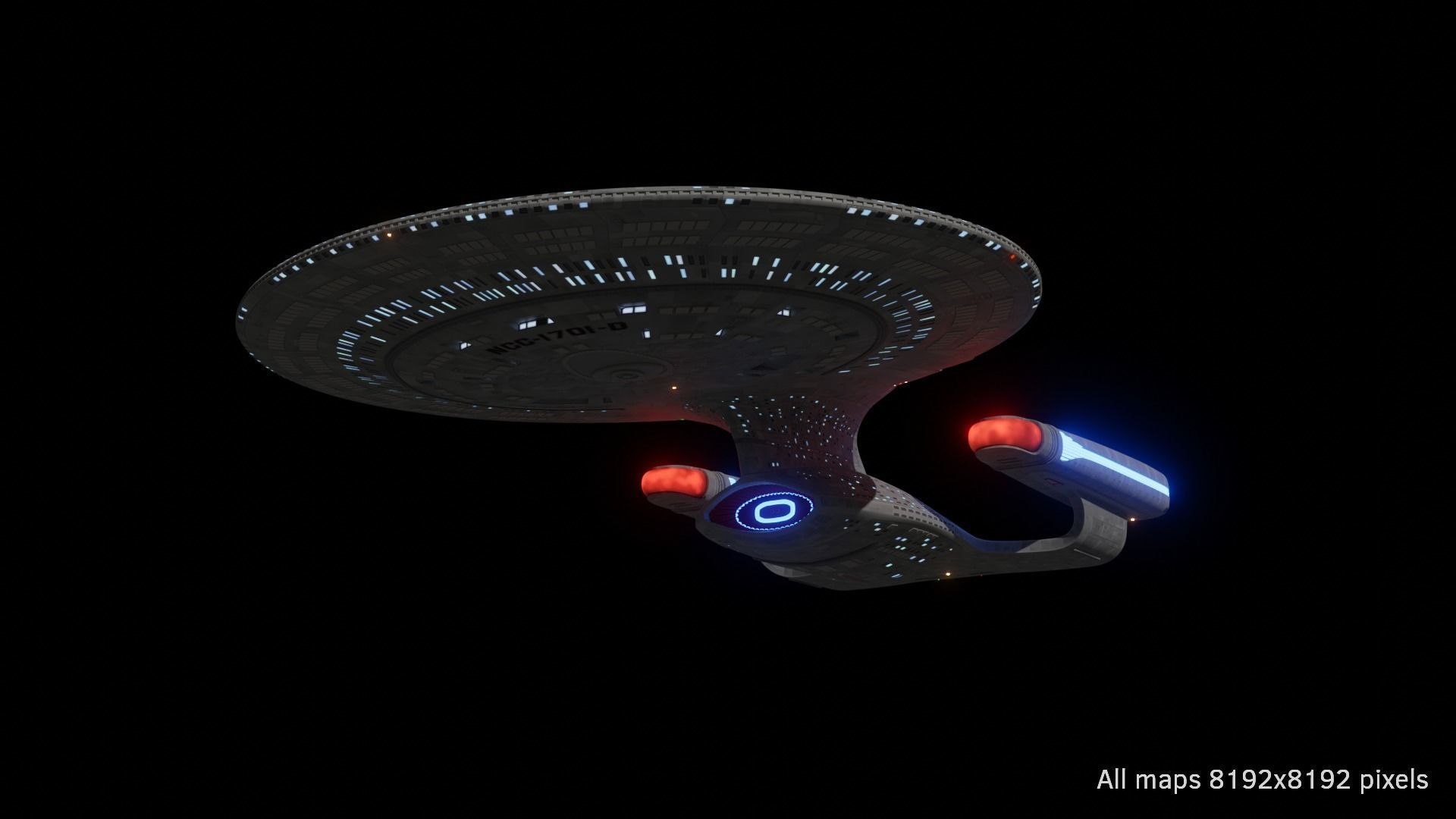 USSEnterpriseNCC1701D 3D model_8