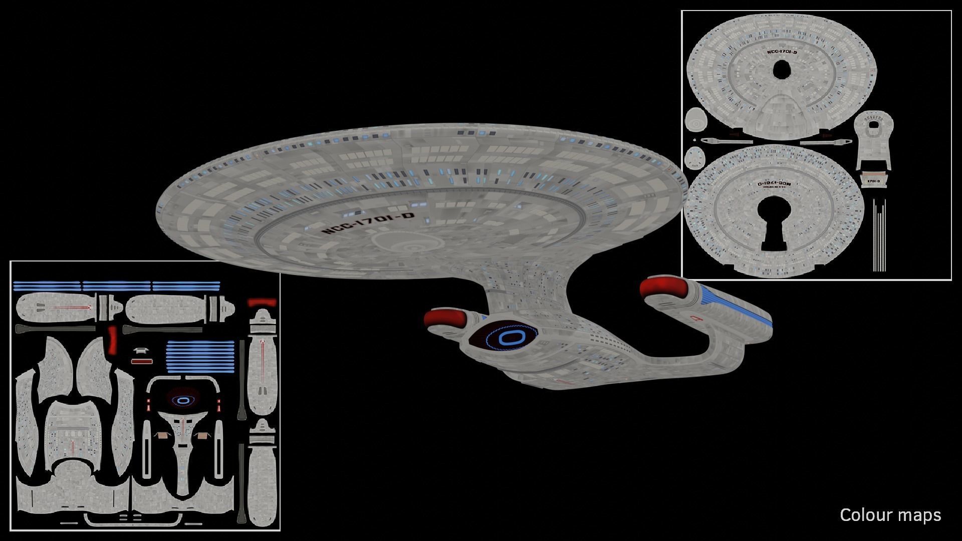 USSEnterpriseNCC1701D 3D model_4