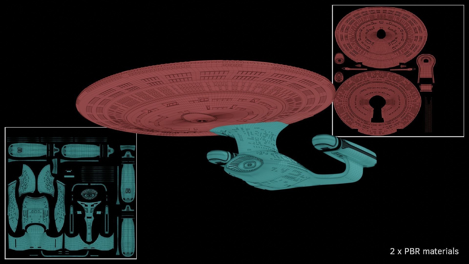 USSEnterpriseNCC1701D 3D model_3