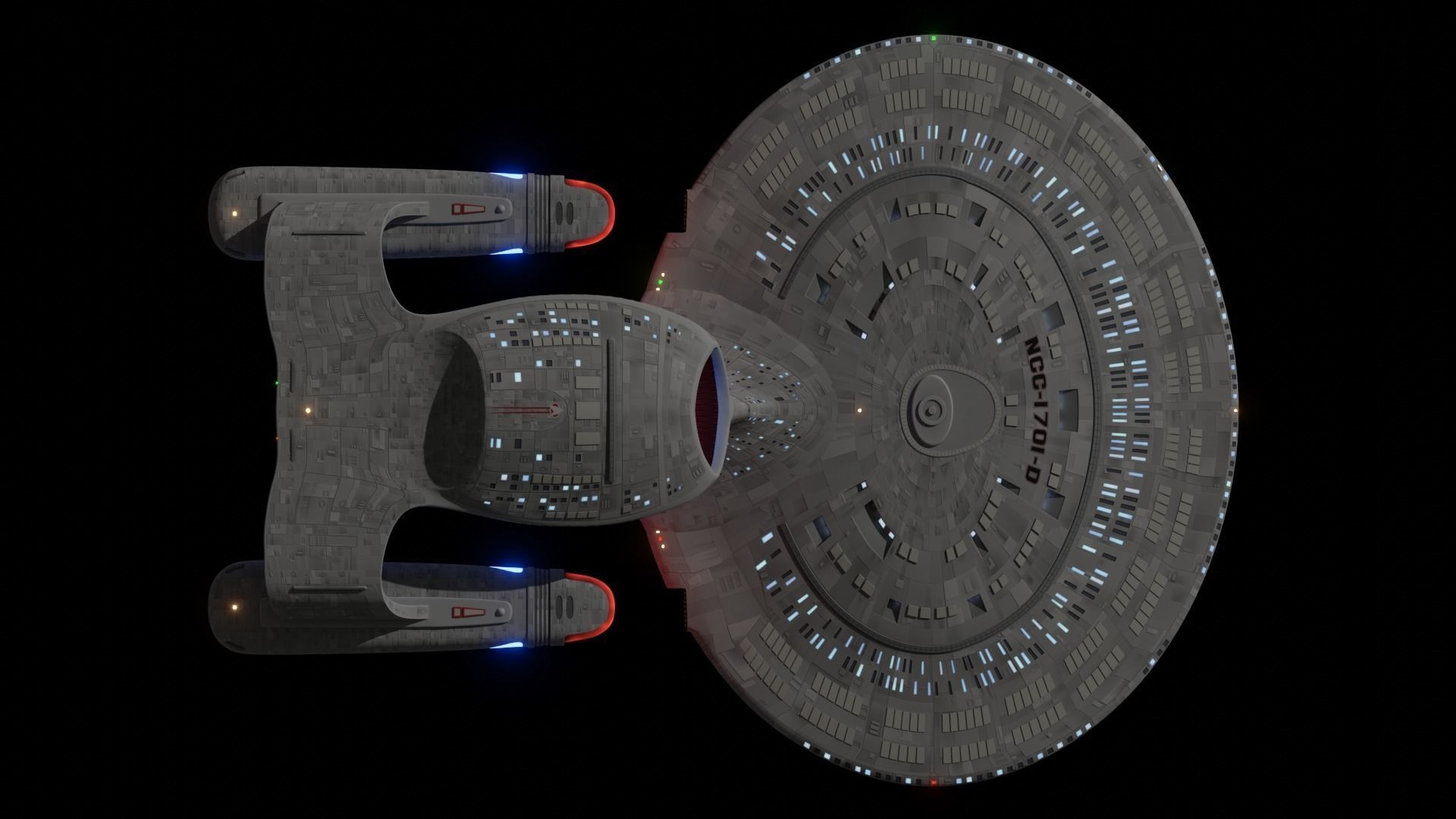 USSEnterpriseNCC1701D 3D model_12