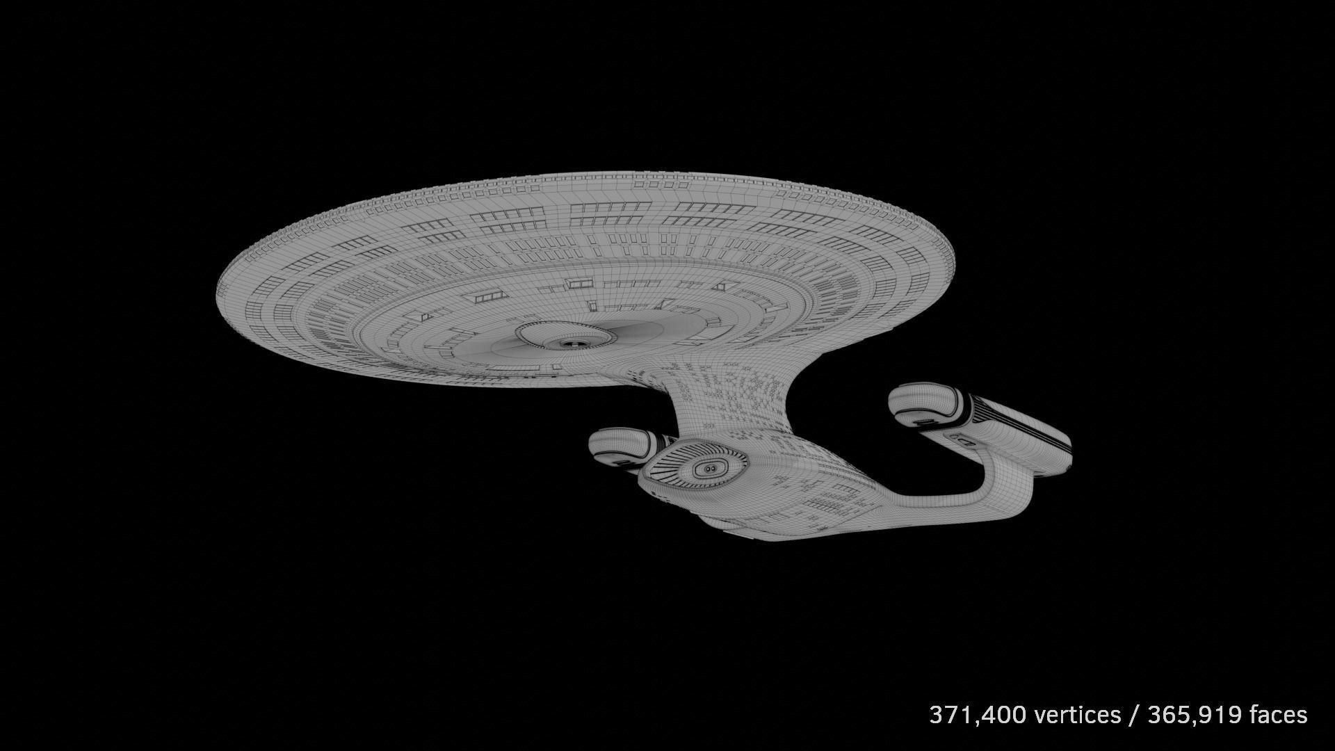 USSEnterpriseNCC1701D 3D model_2