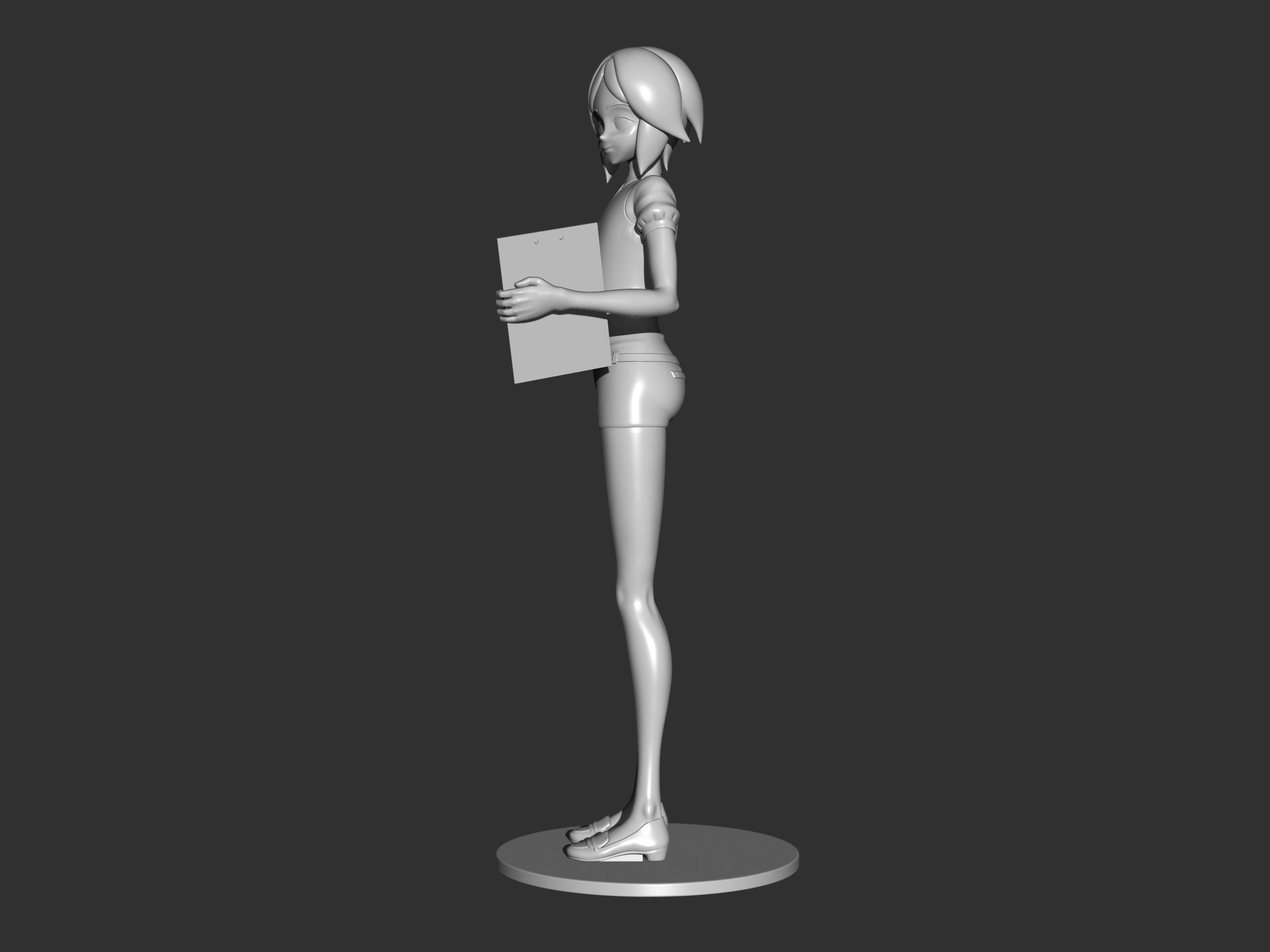 phosphophyllite normal version 3D print model_7