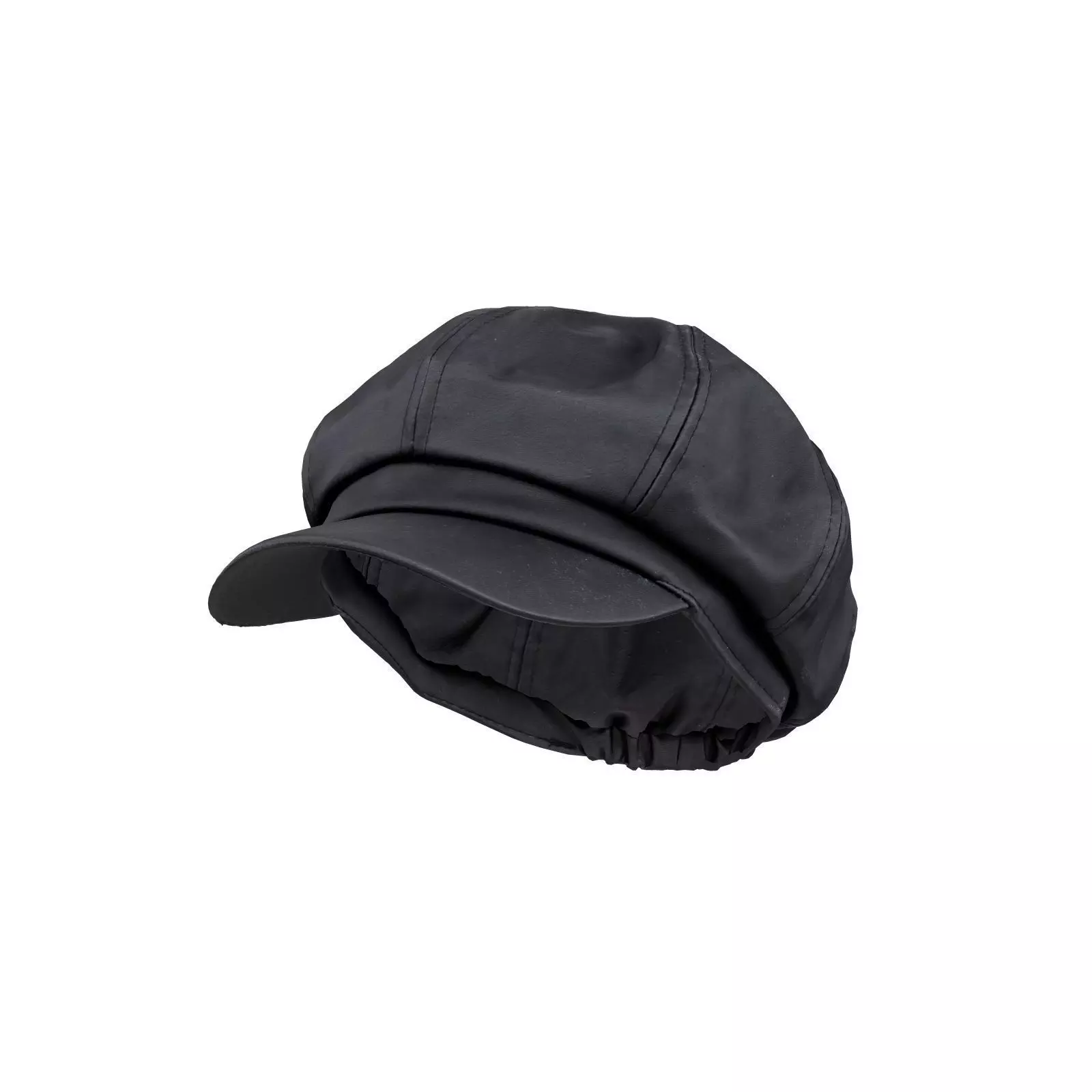 Fancy Leather Cap 3D model_0