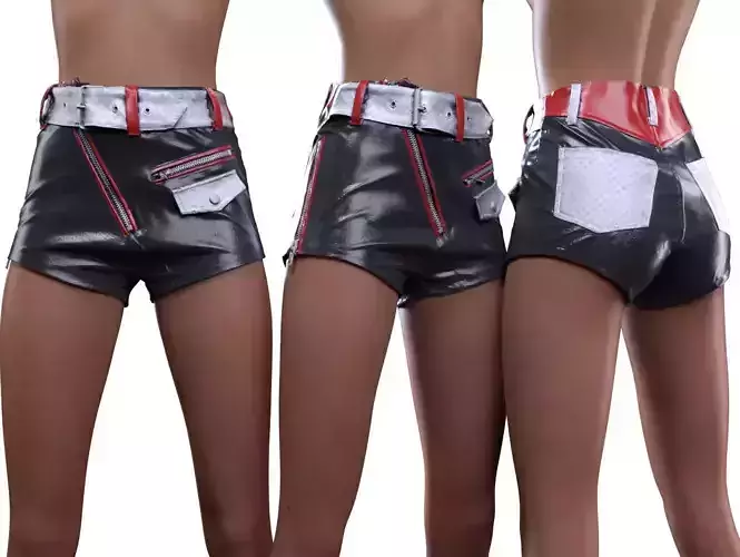 Electric Shorts 3D model