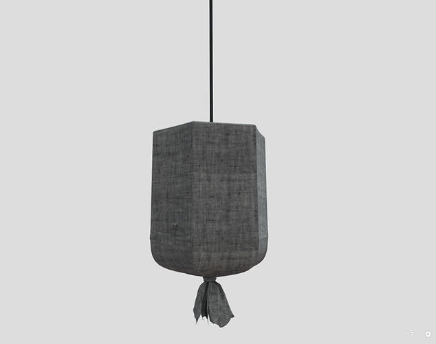 LAMP  PBR - 3ds max - GLB - GLTF - OBJ - FBX Free low-poly 3D model