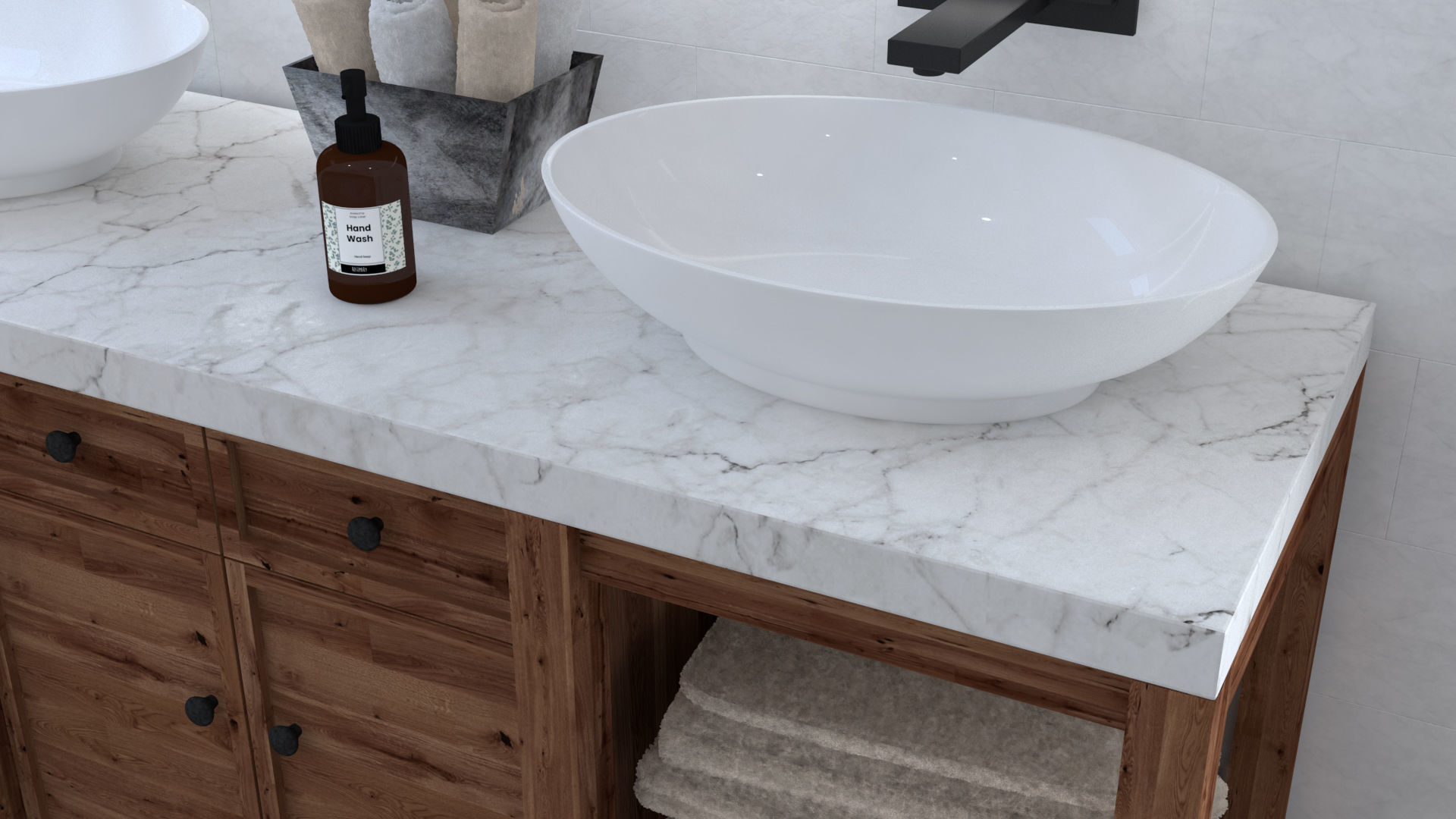 Modern Vanity 3D model_4