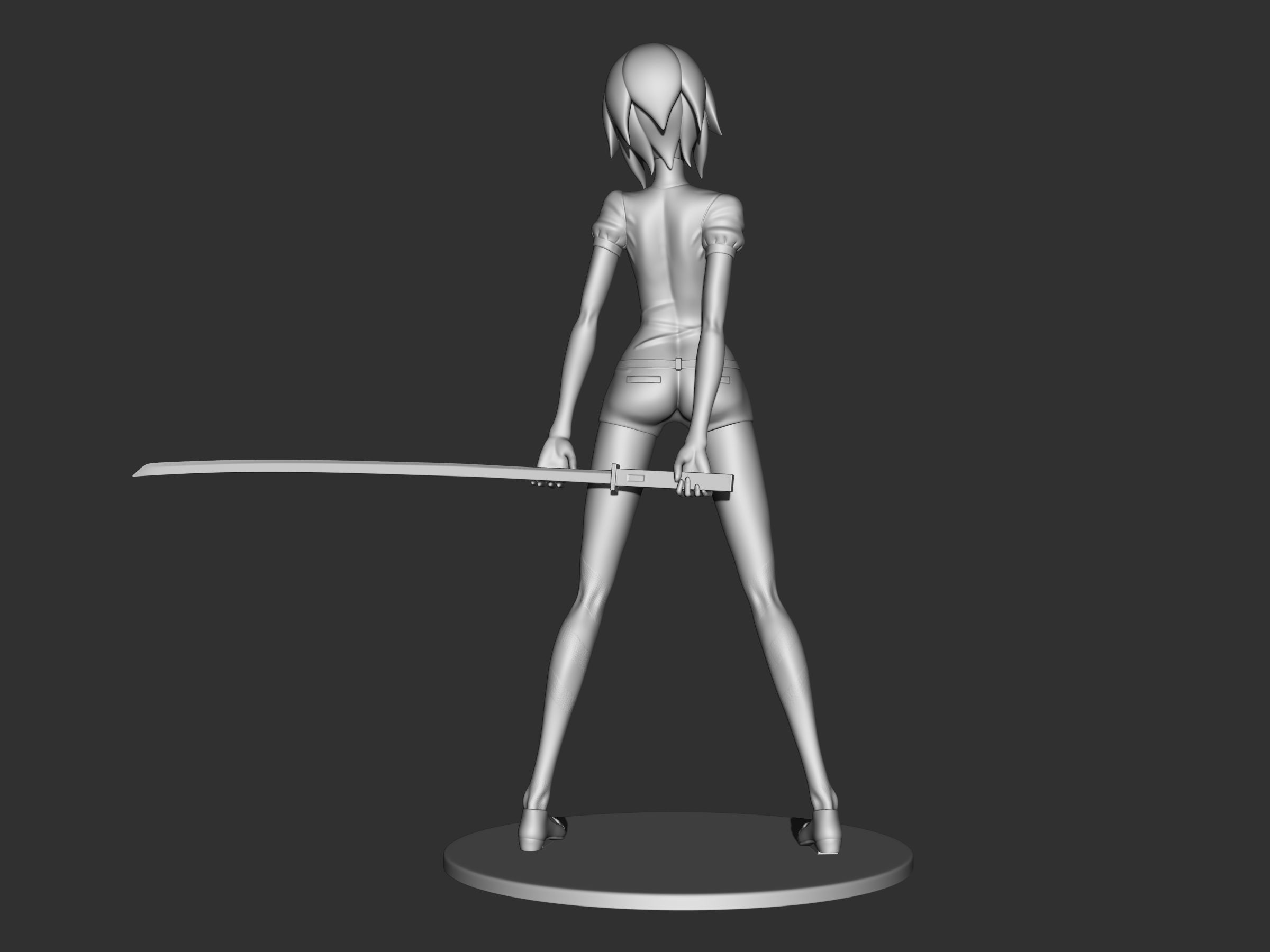 phosphophyllite  agatha version 3D print model_8