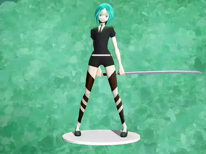 phosphophyllite  agatha version 3D print model