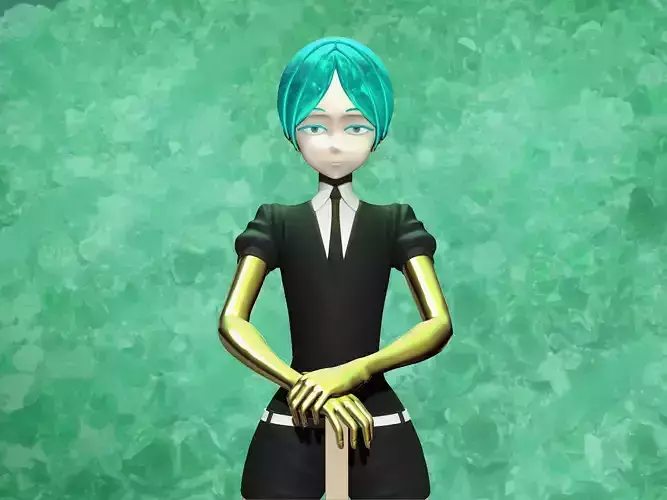 phosphophyllite  post winter version 3D print model