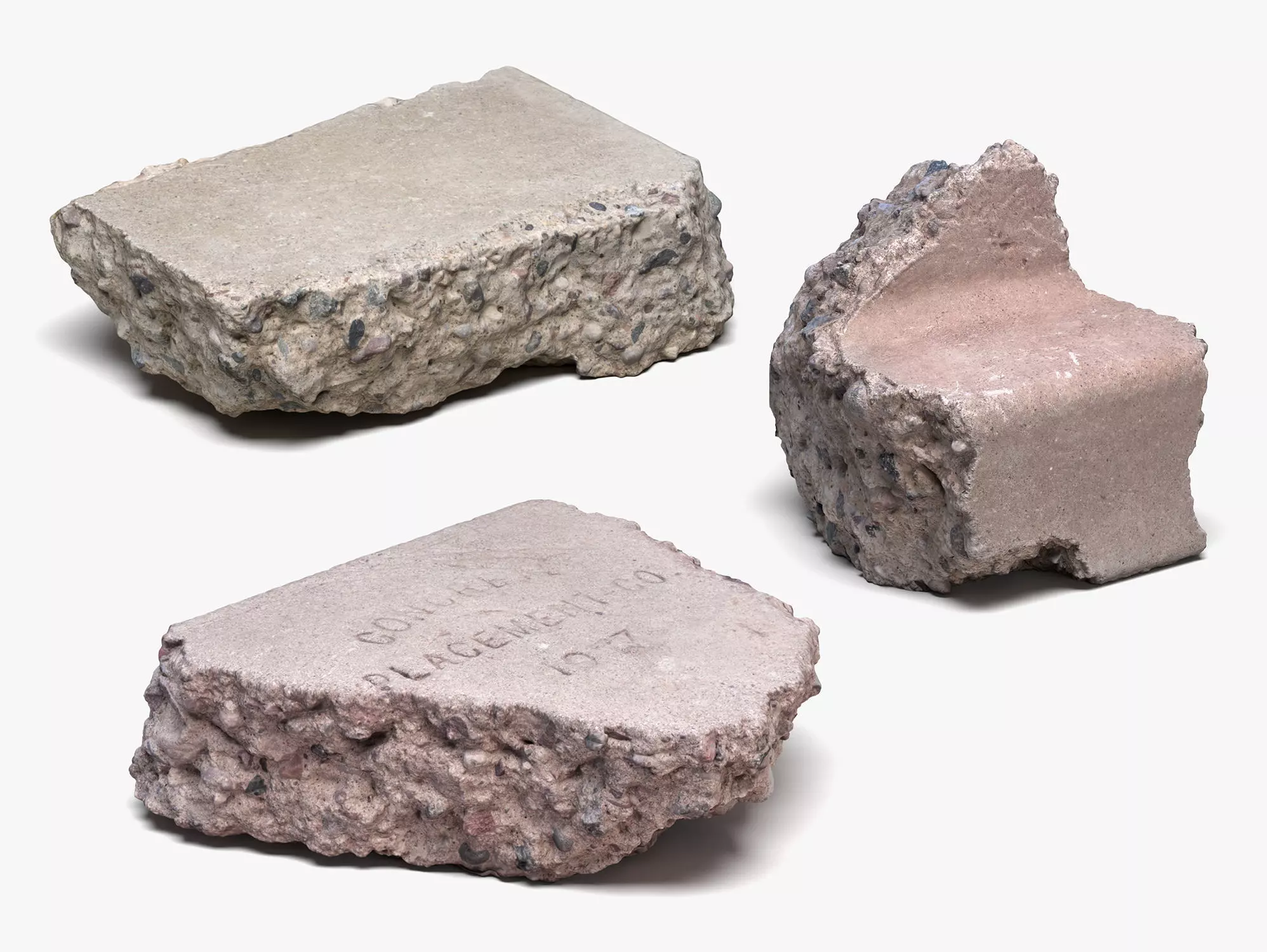 3 Concrete Chunks Collection _0