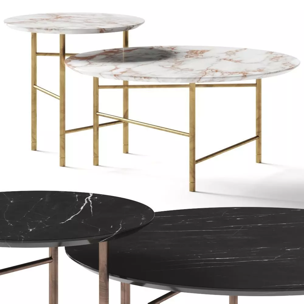 Marelli Kyoto Coffee Tables 3D model_0