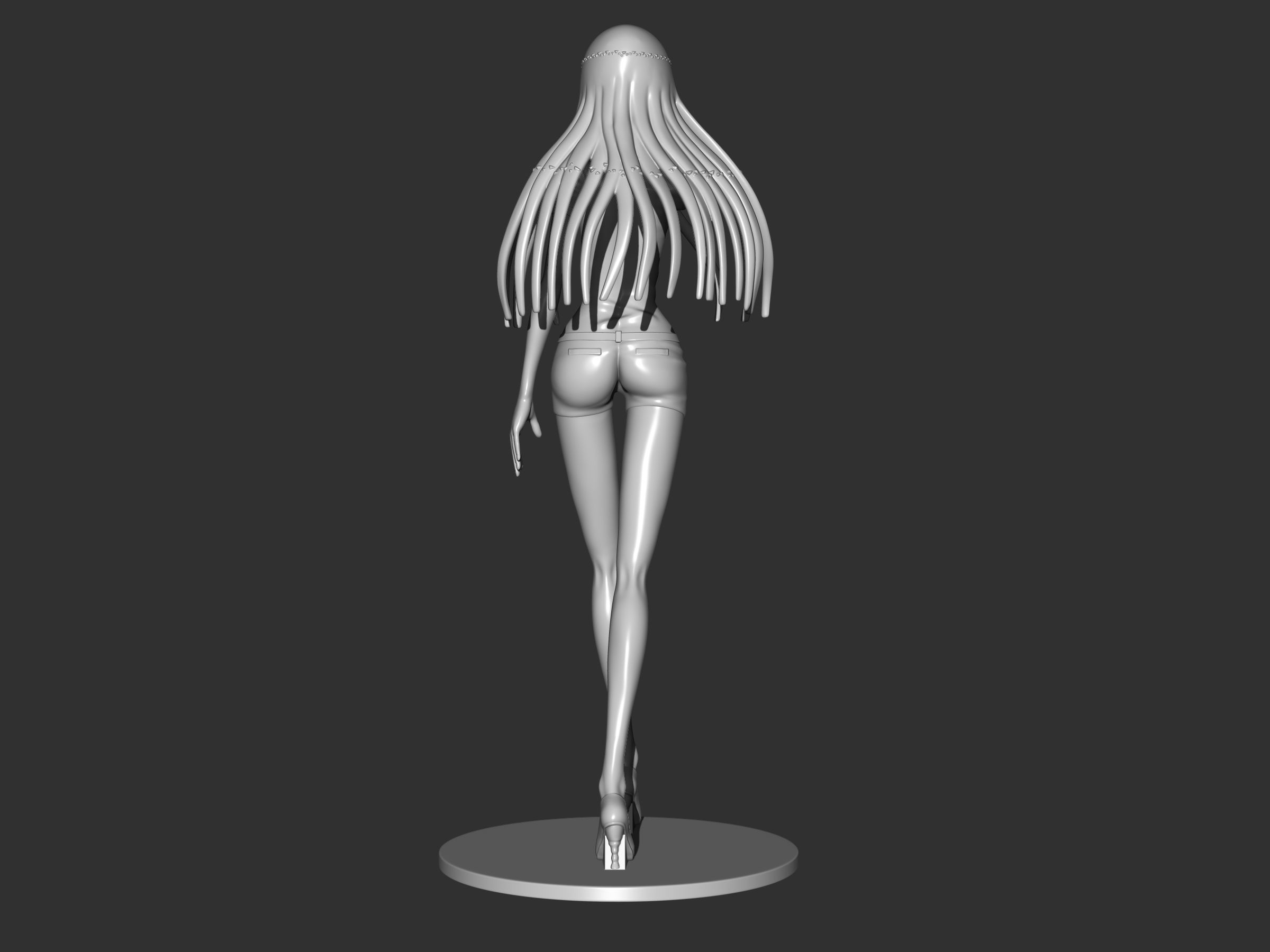 phosphophyllite  lapislazzuli version  3D print model_8