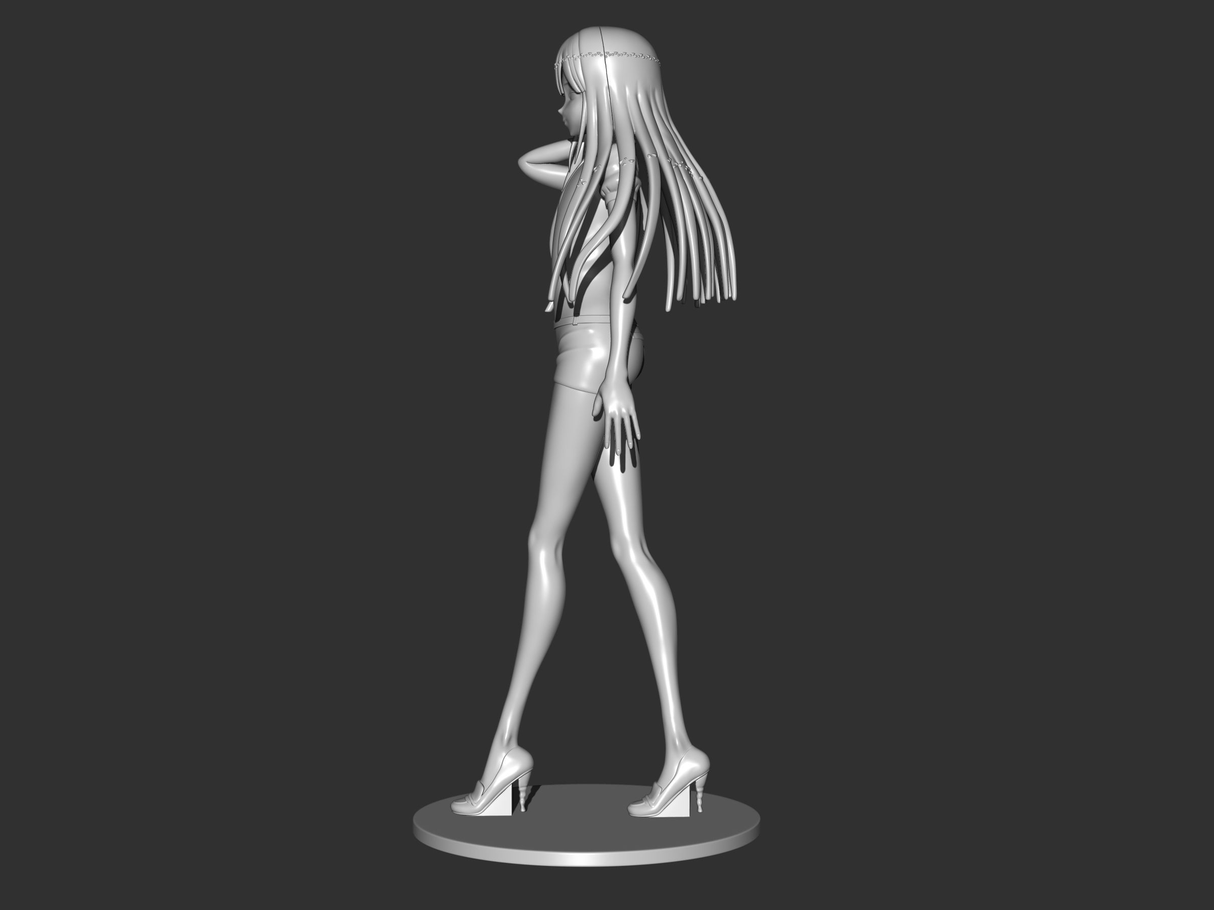 phosphophyllite  lapislazzuli version  3D print model_7
