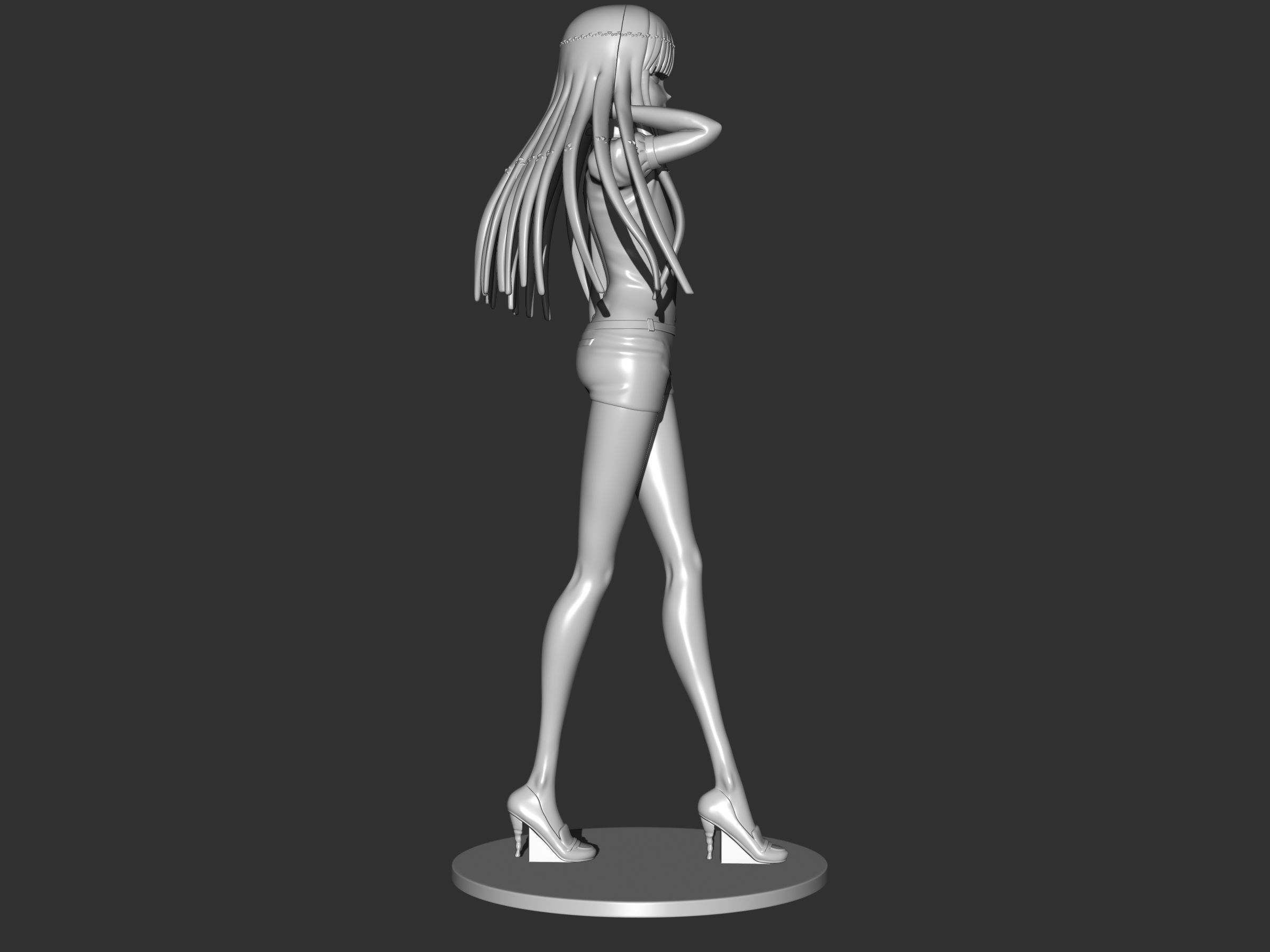 phosphophyllite  lapislazzuli version  3D print model_9