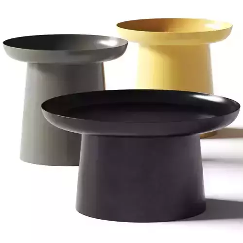 De Vorm Musette Coffee and Side Tables 3D model