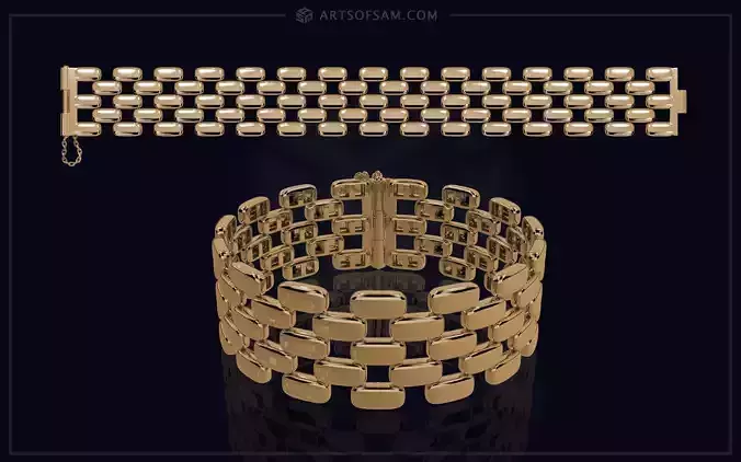 Creative Brick Style Bracelet