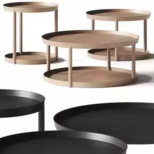 Offecct Archipelago Coffee Tables 3D model