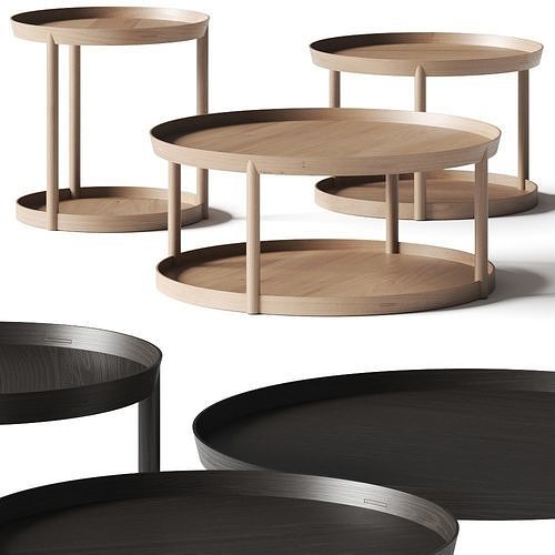 Offecct Archipelago Coffee Tables 3D model
