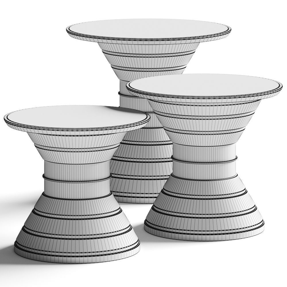 Vismara Design Minions Coffee Tables 3D model_1