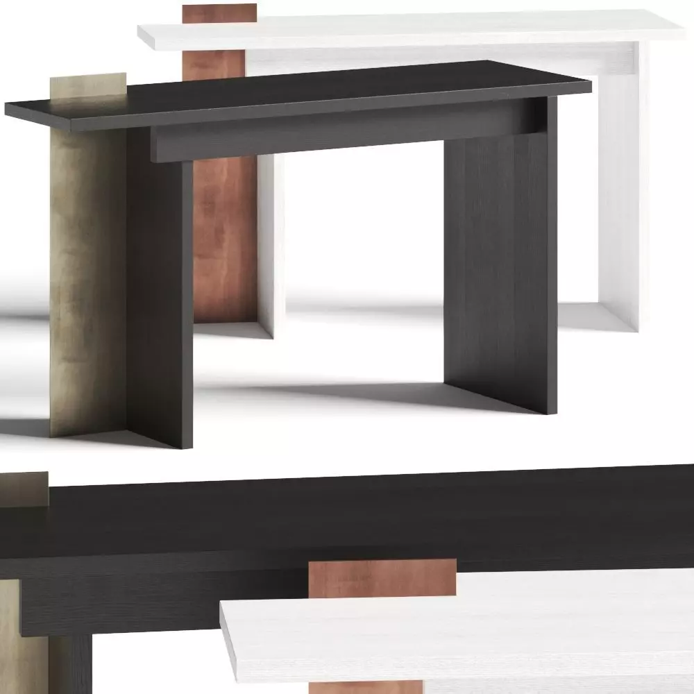 Van Rossum Stijl Console Table 3D model_0