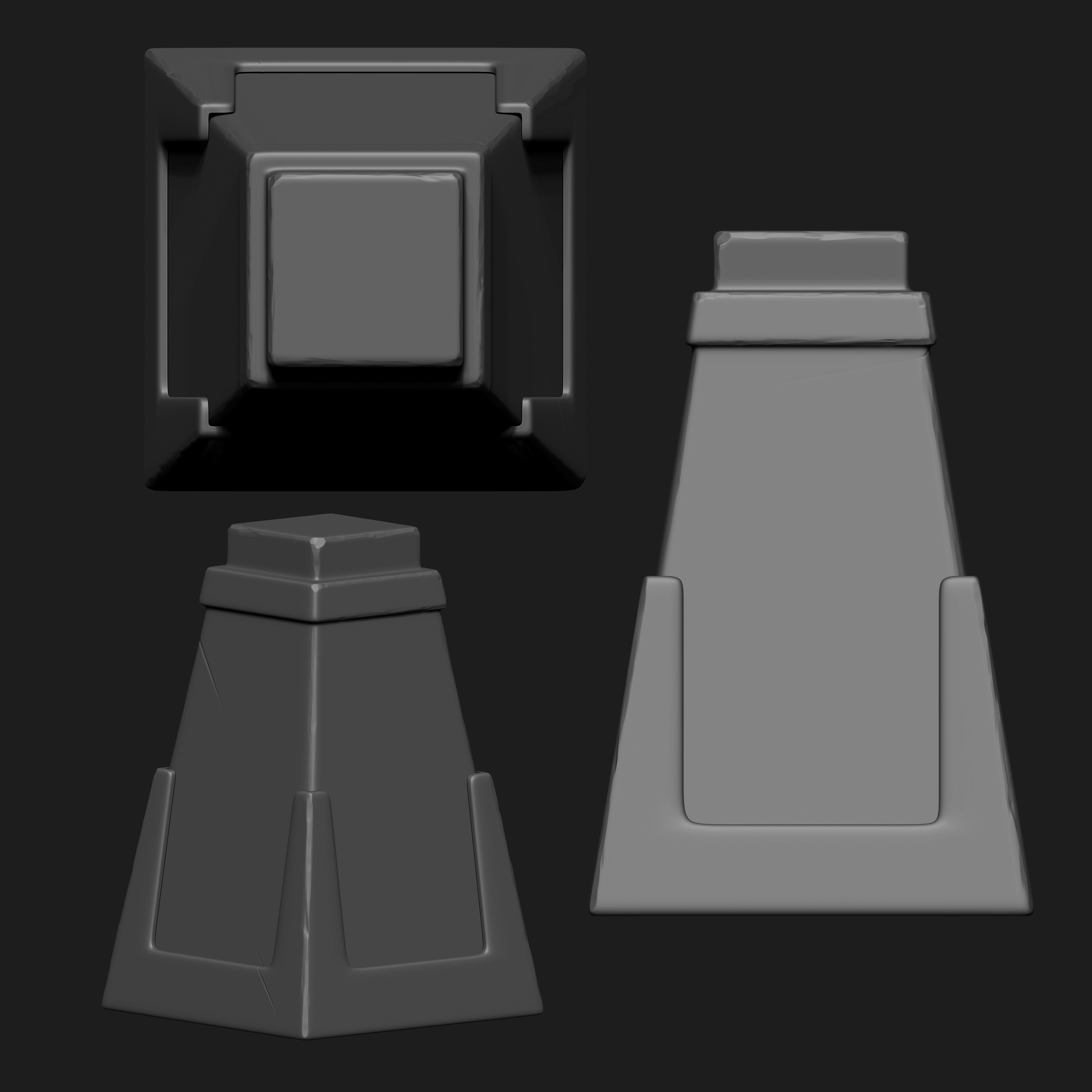 Stylized Objects IMM Brush Pack 10 in One 3D model_9