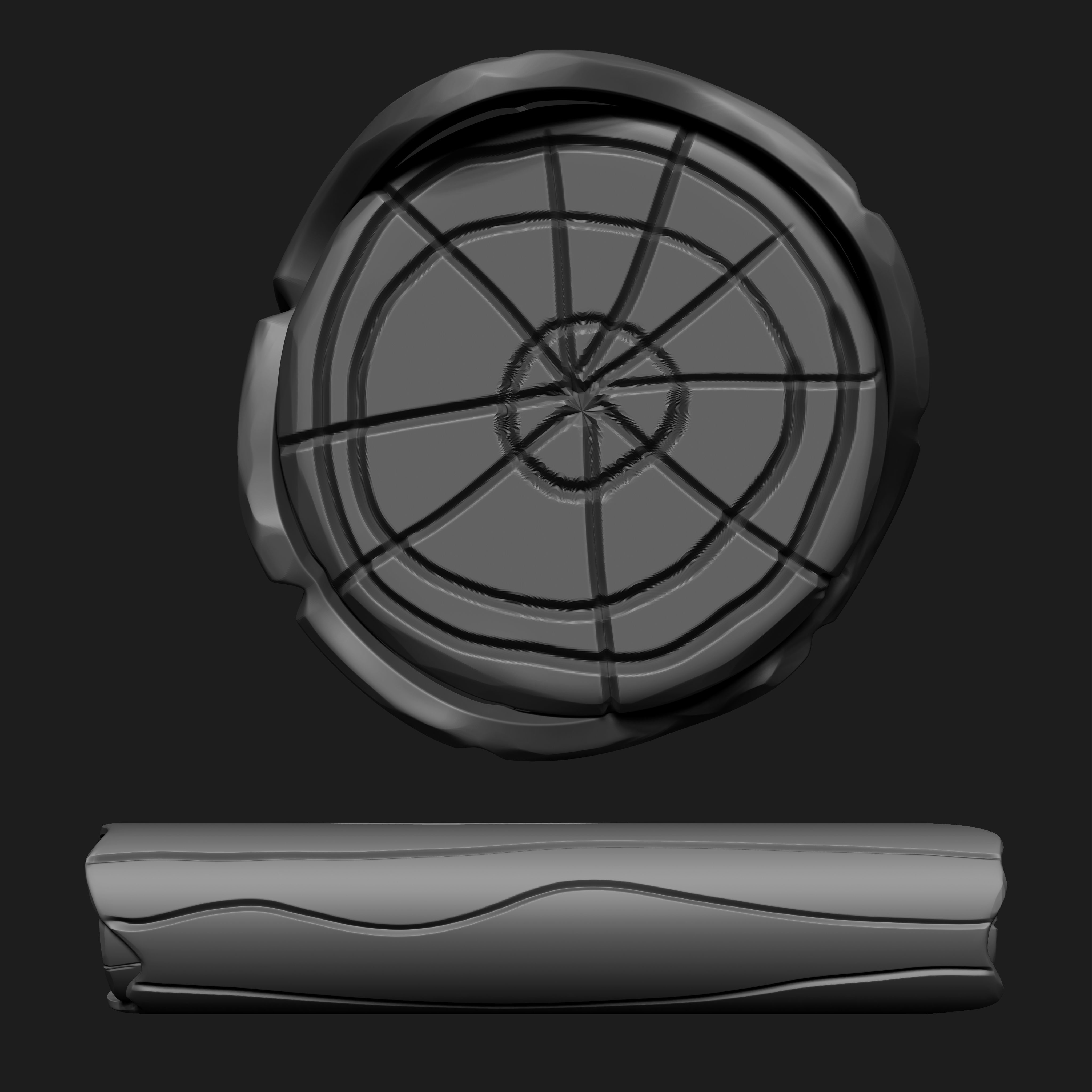 Stylized Objects IMM Brush Pack 10 in One 3D model_8