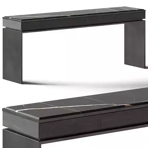 Malerba Black and More Console Table