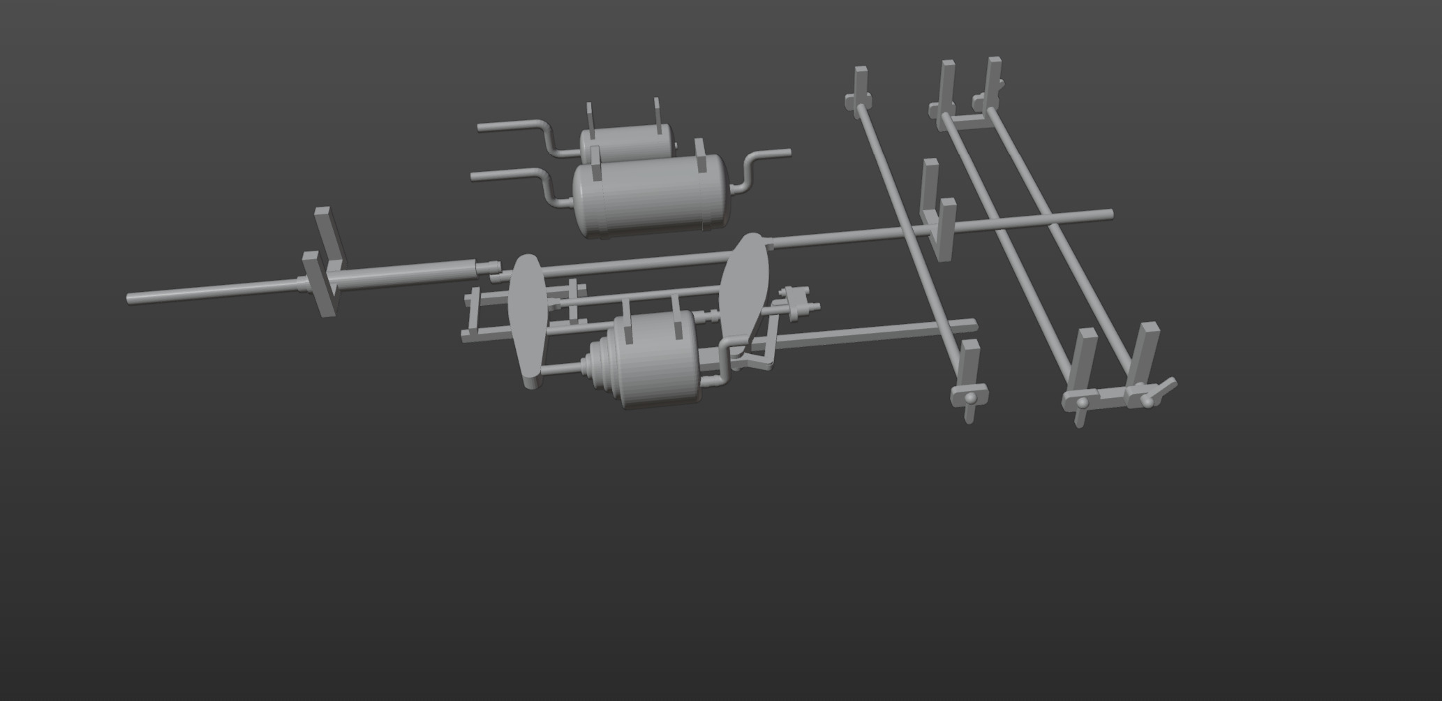 Pre supported H0 1-87 scale Tamns 895 freight car 3D print model_16