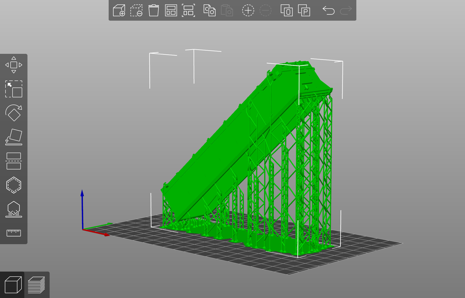 Pre supported H0 1-87 scale Tamns 895 freight car 3D print model_22