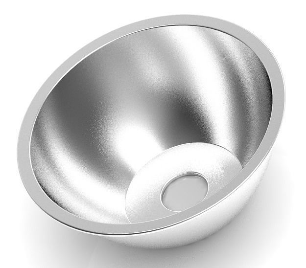 Torch Reflector 3D print model_1