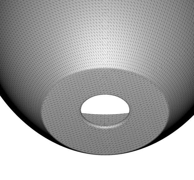 Torch Reflector 3D print model_4