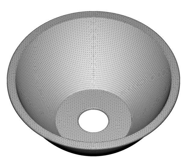 Torch Reflector 3D print model_3