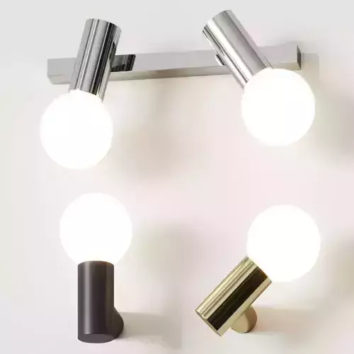 Leds C4 Mist and Mist Double Wall Lamps