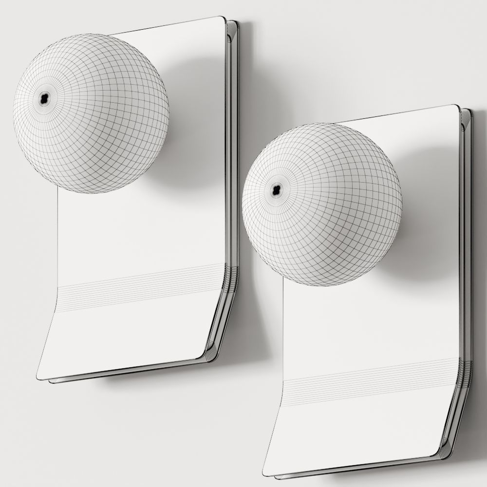 Ronda Design Brand Wall Lamp 3D model_2