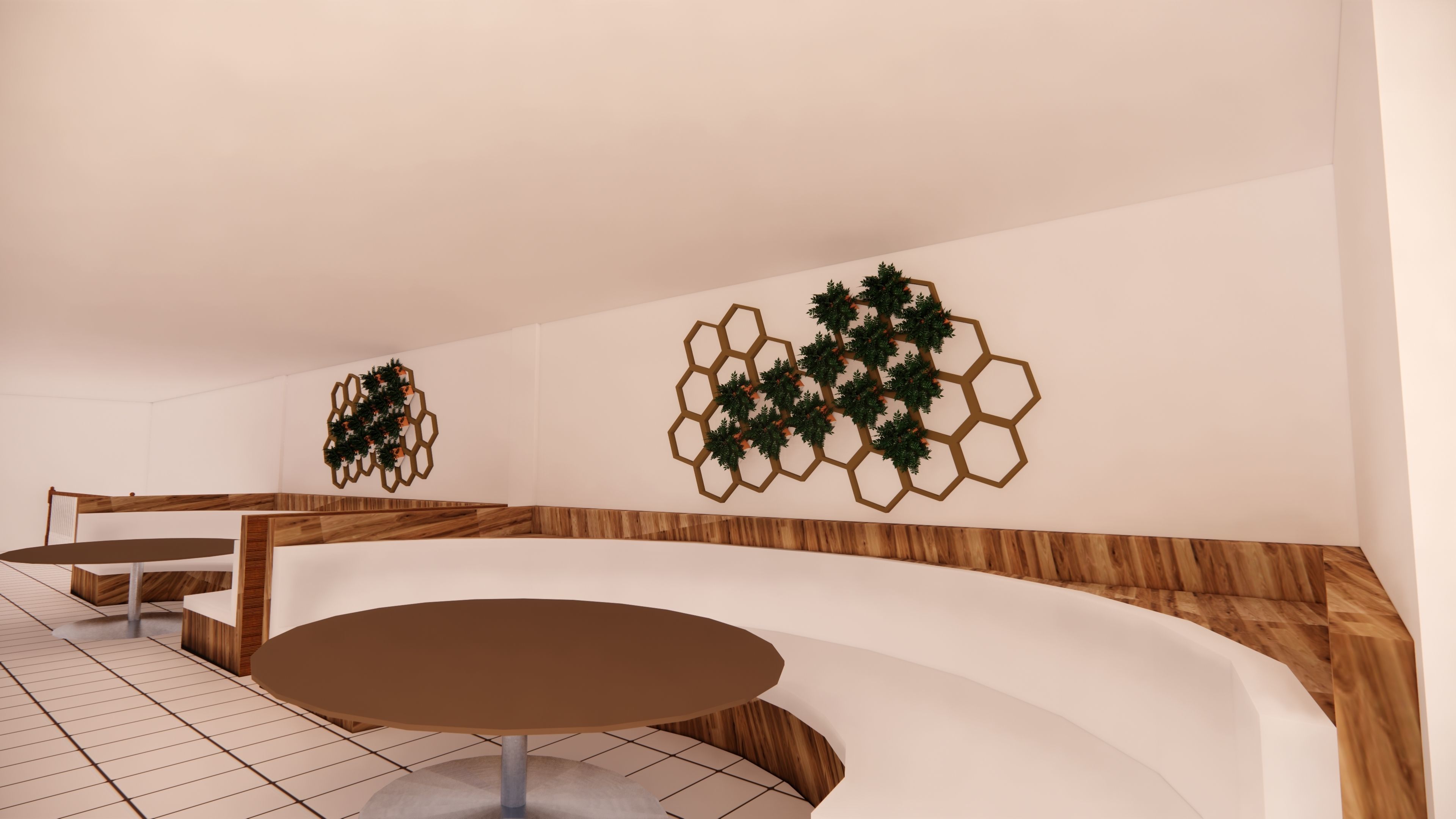Coffee Shop with Vintage and Modern Design 3D model_14