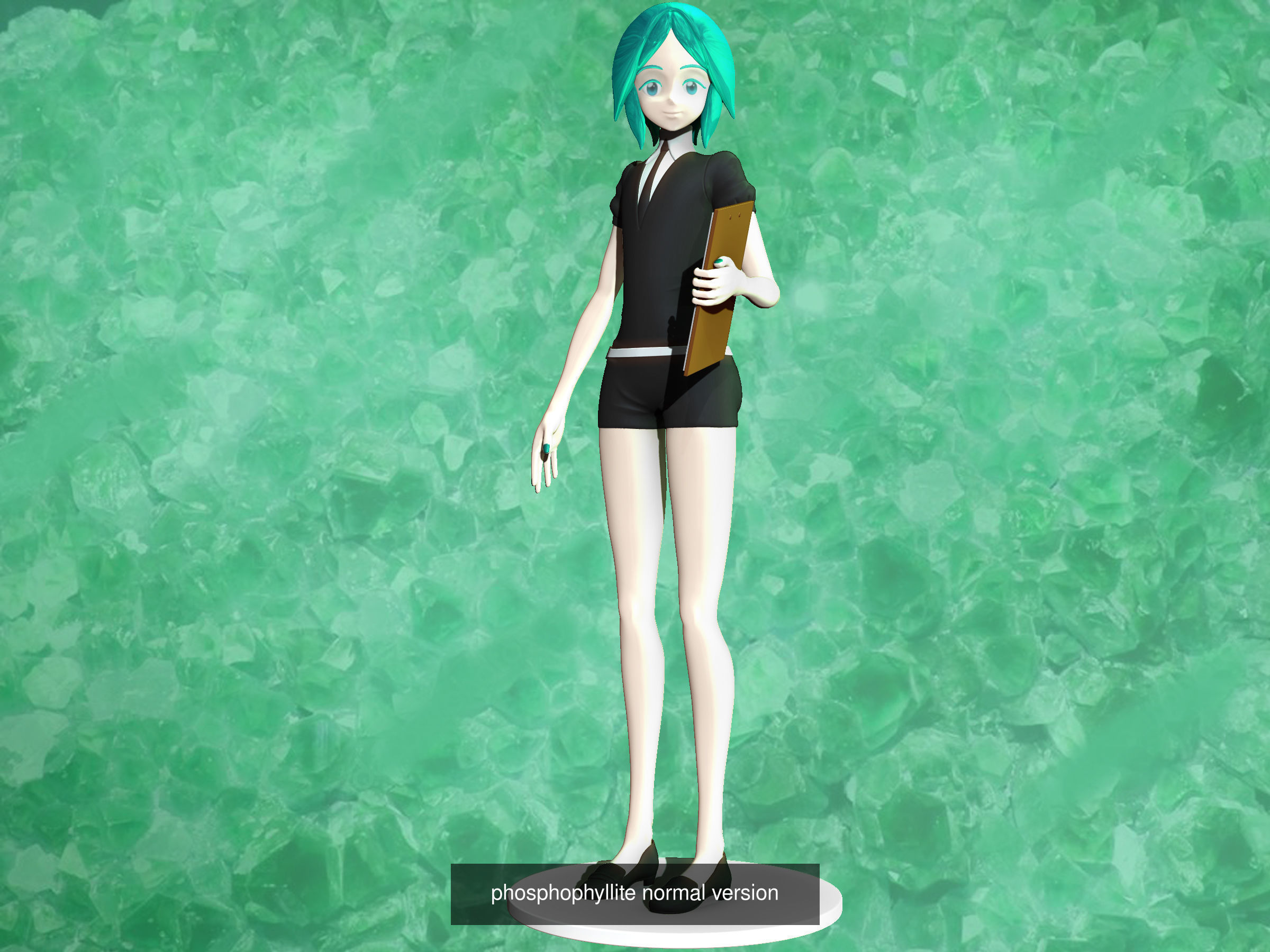 phosphophyllite  all version bundle 3D Model Collection_2