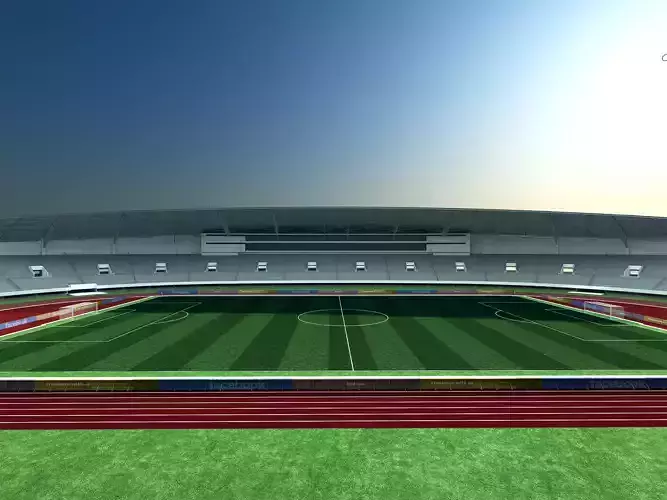 Football Soccer stadium  3D model