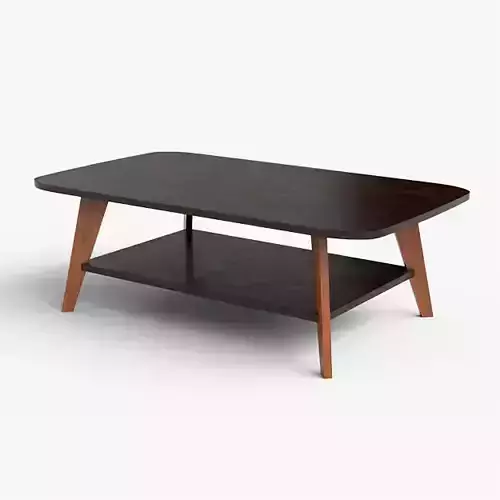 Alfanso Coffee Table varnished wood