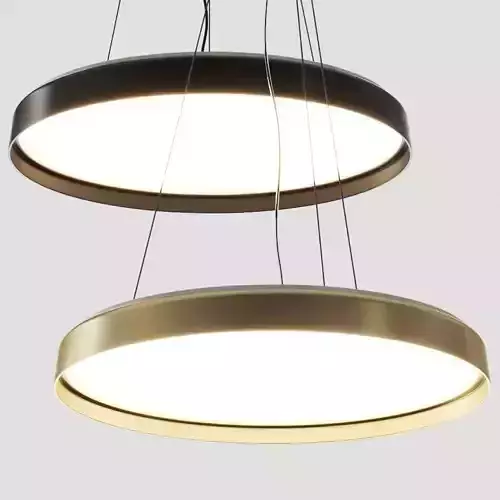 Luceplan Compendium Plate Pendant Lamp