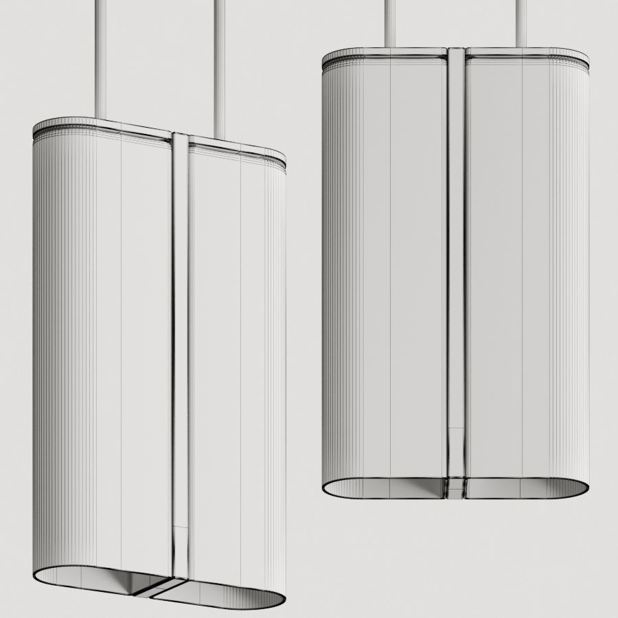 Articolo Slim Pendant Lamp 3D model_1