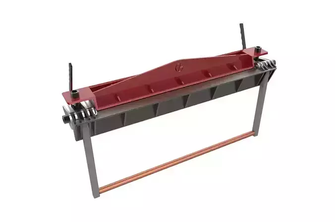 Sheet metal brake 3D print model